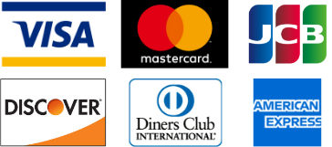 各種クレジット決済可能