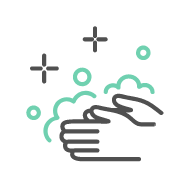 こまめな手洗い